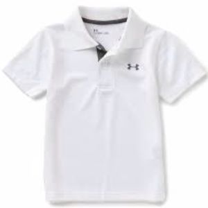 Boys under underarmor golf shirt